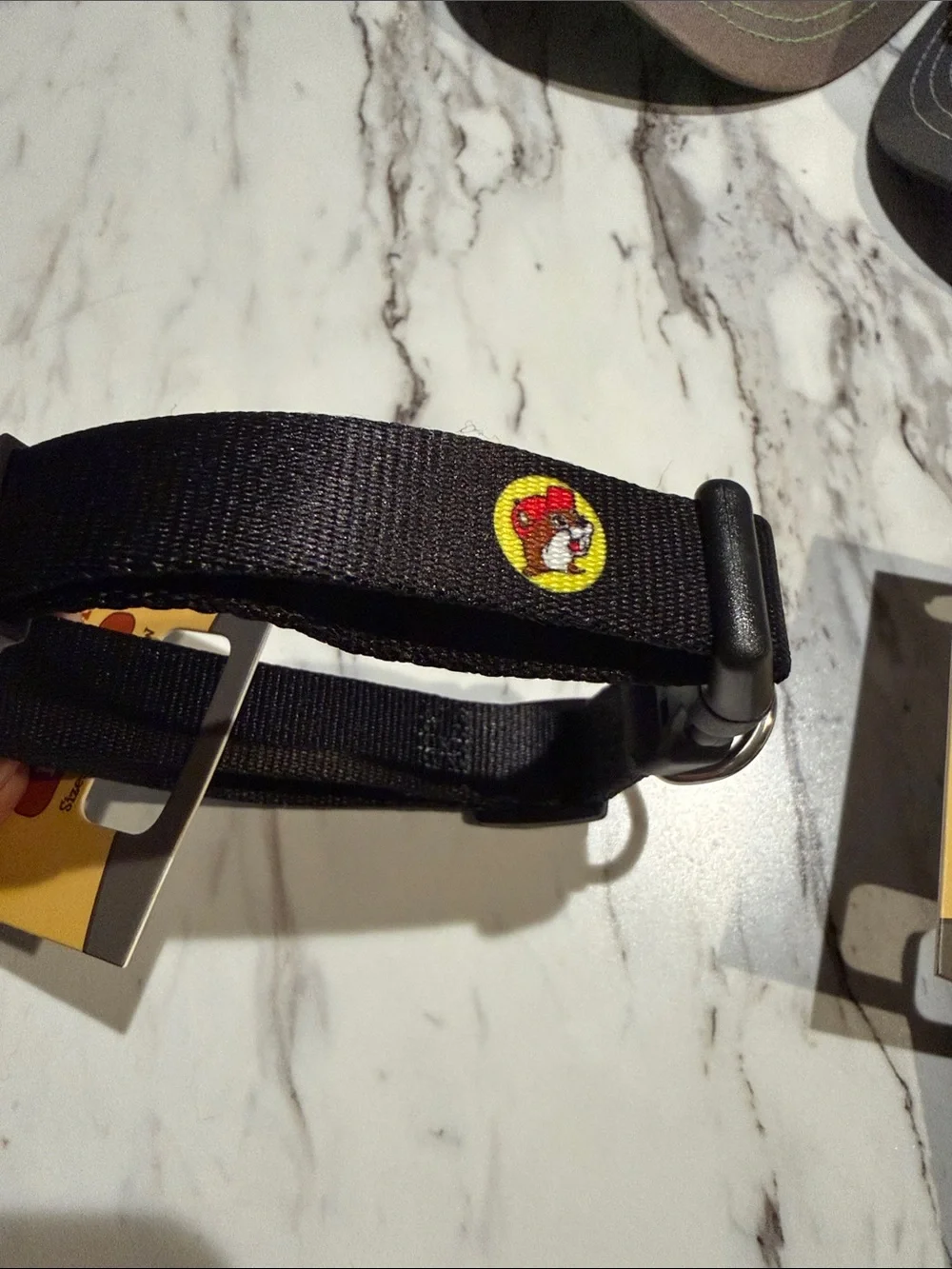 *New* Buc-ee’s Nylon dog Collar and matching Leash set Medium